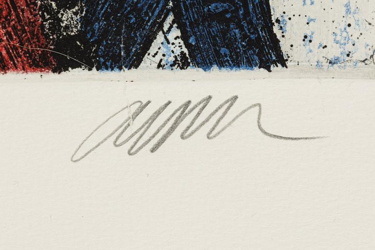 Arman, "Les manches jaunes".