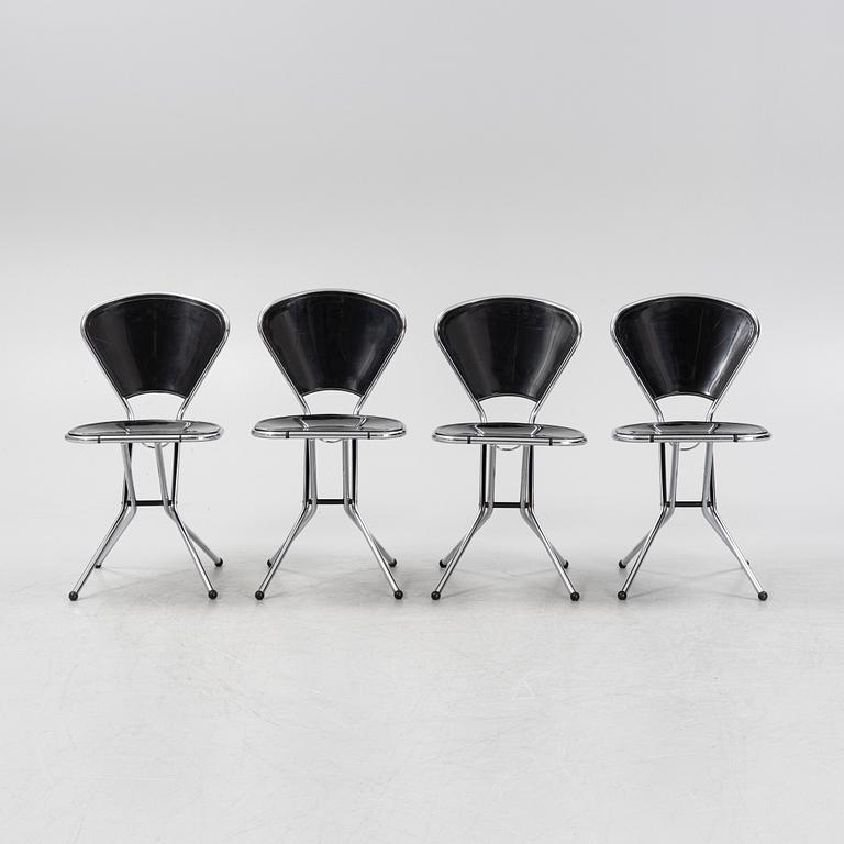 Niels Gammelgaard, four chairs, 'Sebastian', Ikea.