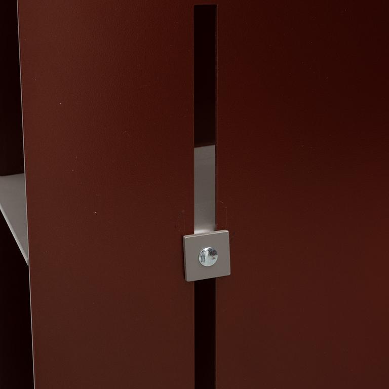 Cornelia Lindlöf, wood rack/shelf, "Manhattan cabinet" Röshult.