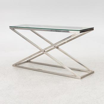 Eichholtz, side table, "Criss Cross", Netherlands, contemporary.
