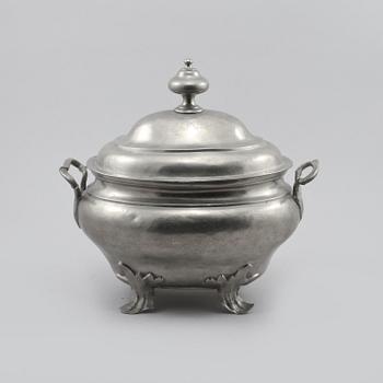 TERRIN, tenn, rokoko, otydlig årsstäpel, troligen 1784.