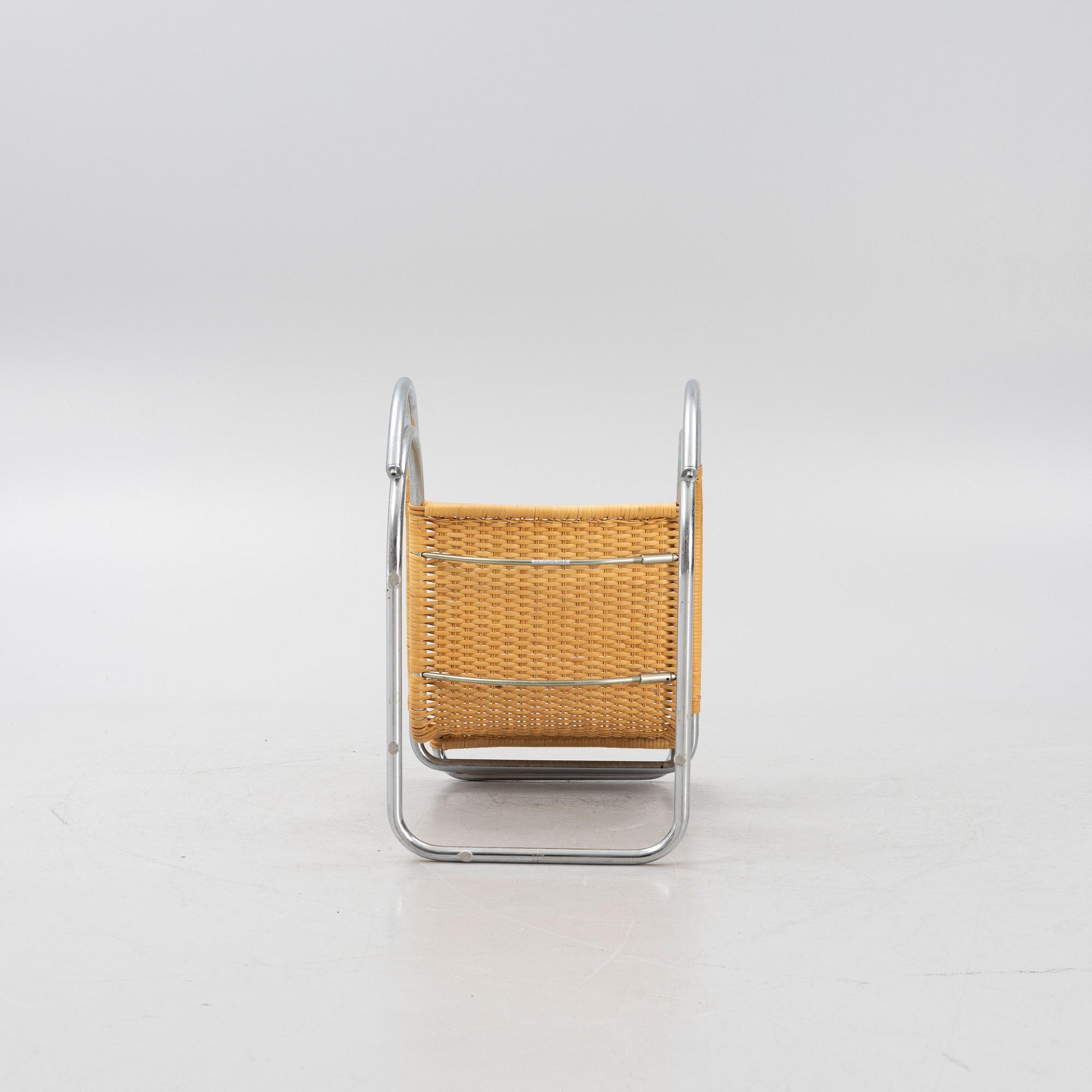 Ludwig Mies van der Rohe, karmstol, "MR20", Thonet.