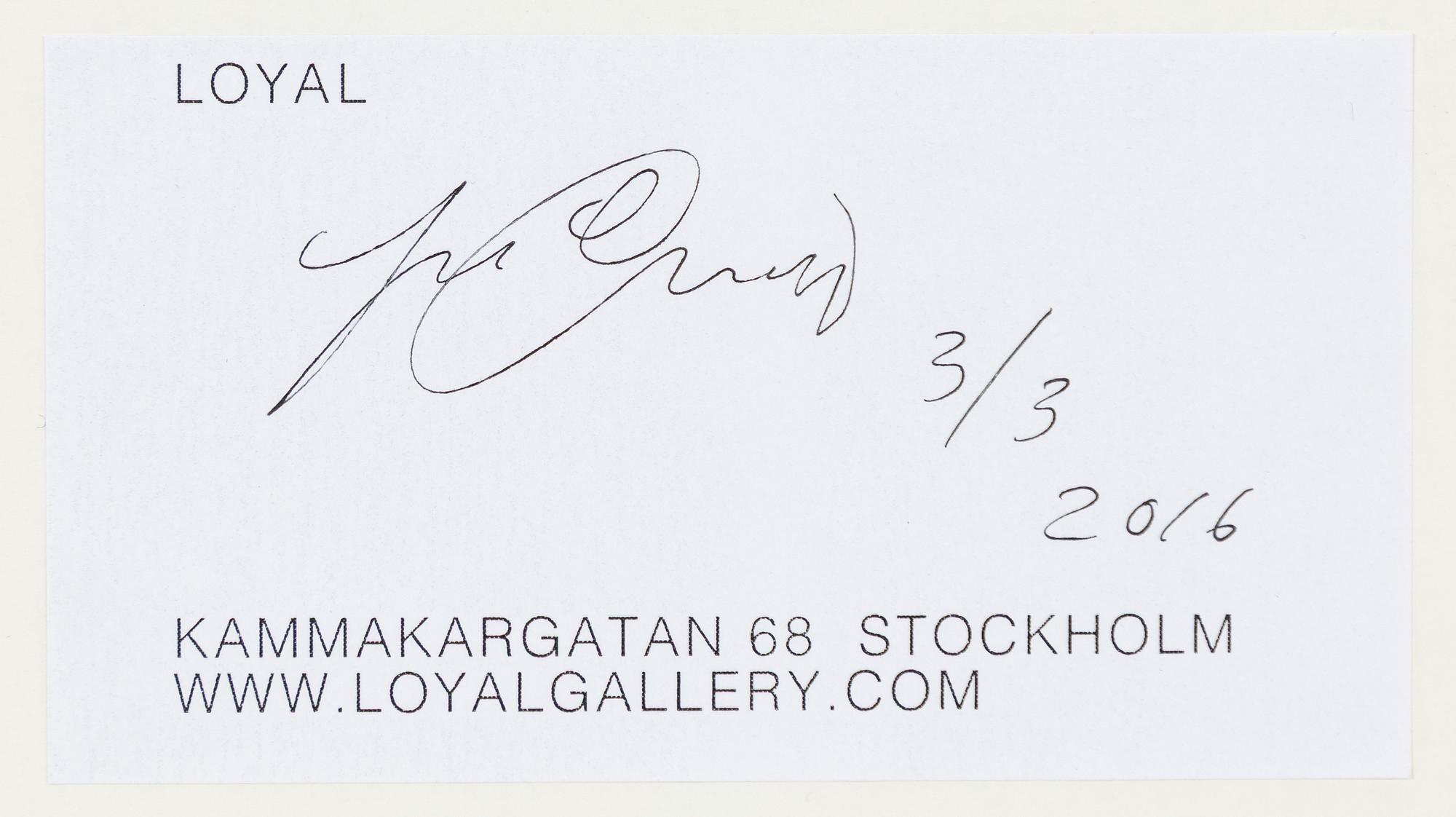 Louise Enhörning, "Toys R Us", 2016.