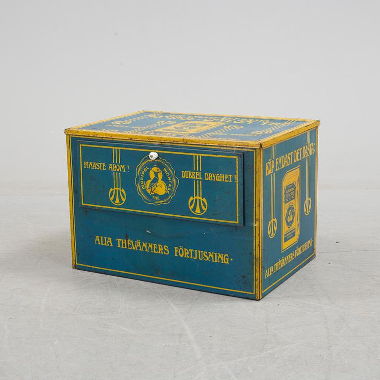 An early 20th Century tin can.