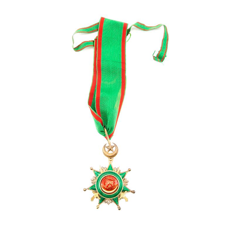 Osmanie Order Medal, Turkey, early 20th century.