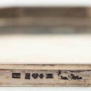 Wiwen Nilsson, a silver coaster, Nilsson A Hasselgrens Eftr Wiwen, Lund 1939.