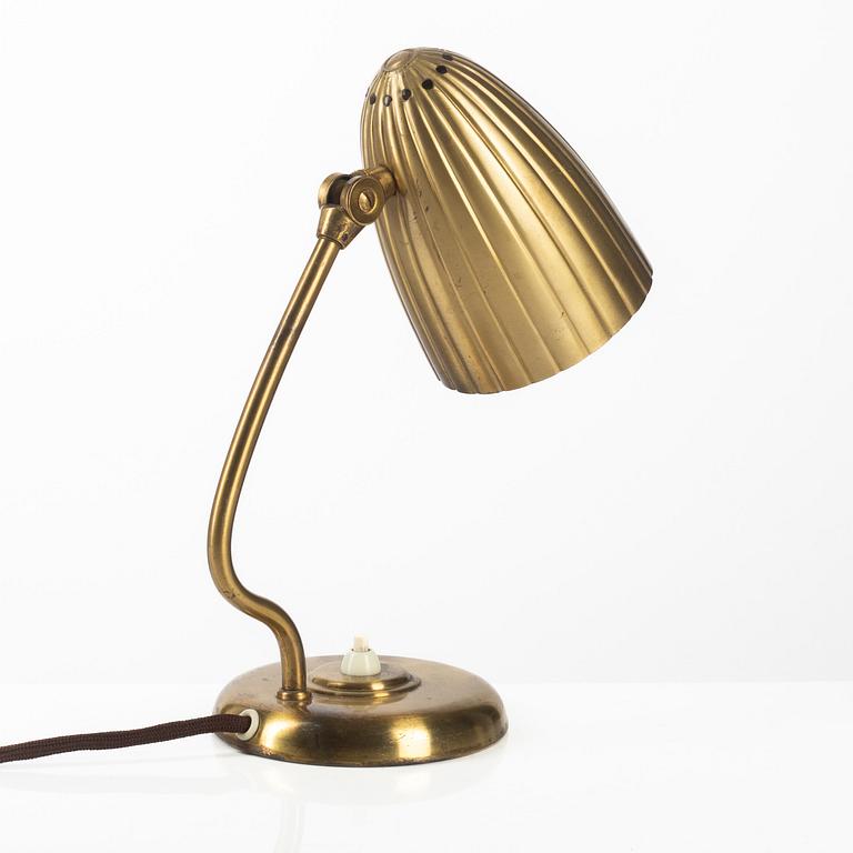 Harald Notini, a table lamp model "15480", Arvid Böhlmarks Lampfabrik, Stockholm 1940s.