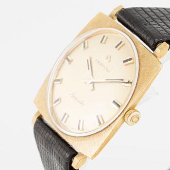 Certina, New Art, wristwatch, 29 x 29 x (36) mm.