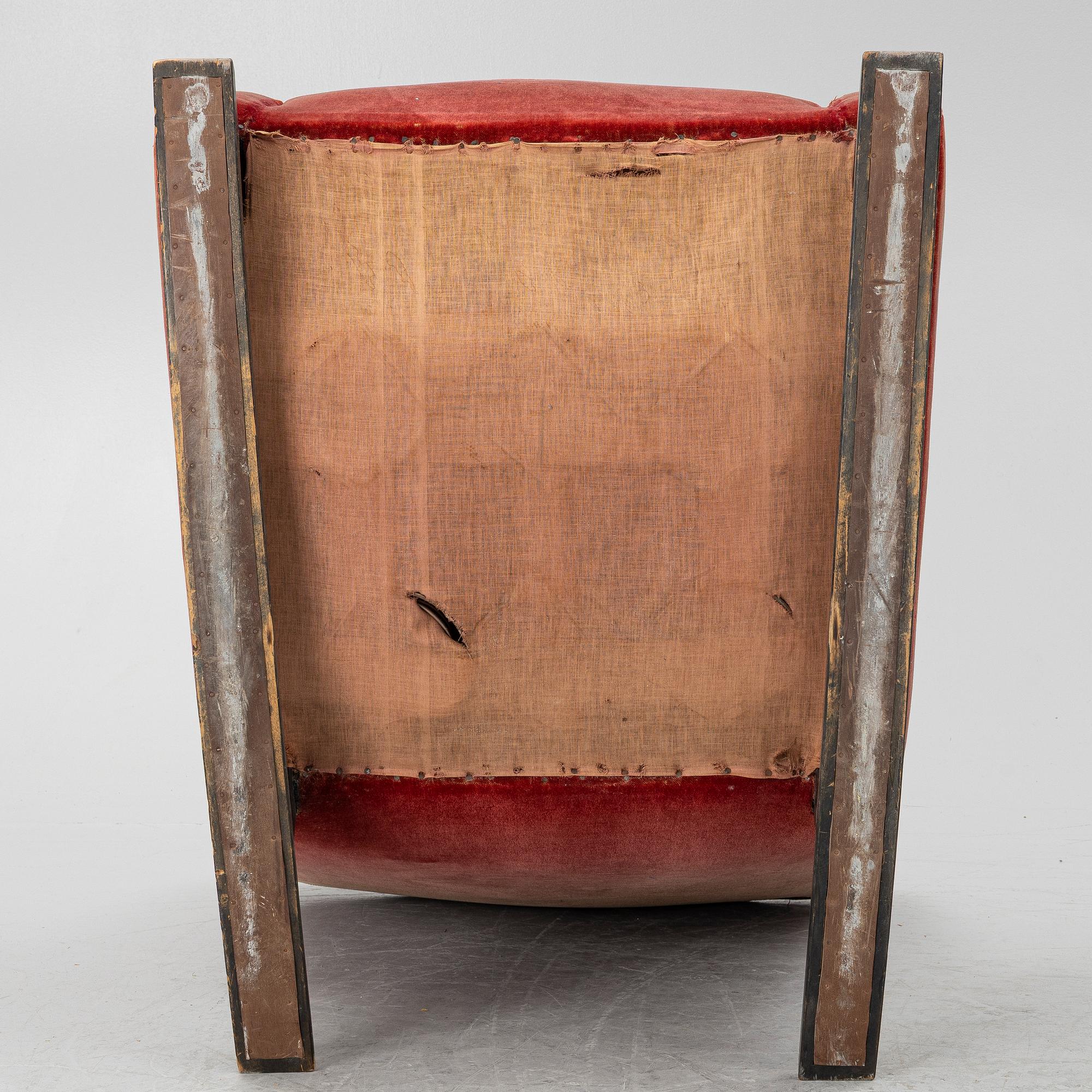 A rocking chair,  1930s.