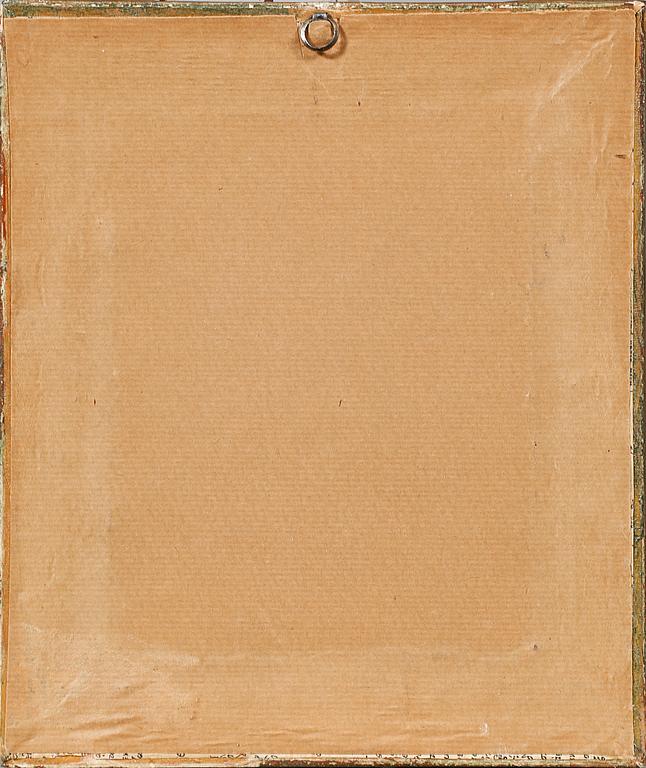 MINIATYRER, 3 st, bemålade tryck, 1900-talets början.