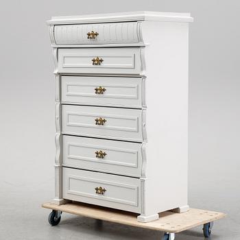 A painted dresser, early 20th Century.