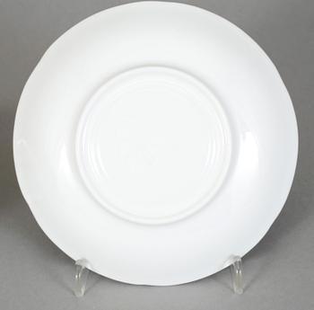 TESERVIS, 15 delar, porslin, "Blå blom" Old Gustavsberg, 1800-tals slut.