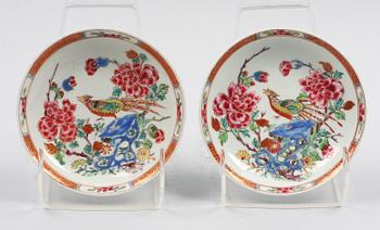 FAT, ett par, porslin, Qinglong, Kina.