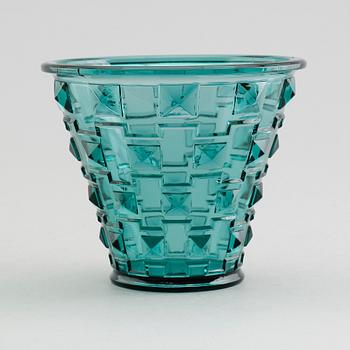 VAS, glas, Simon Gate, Orrefors SP14, ca 1930.