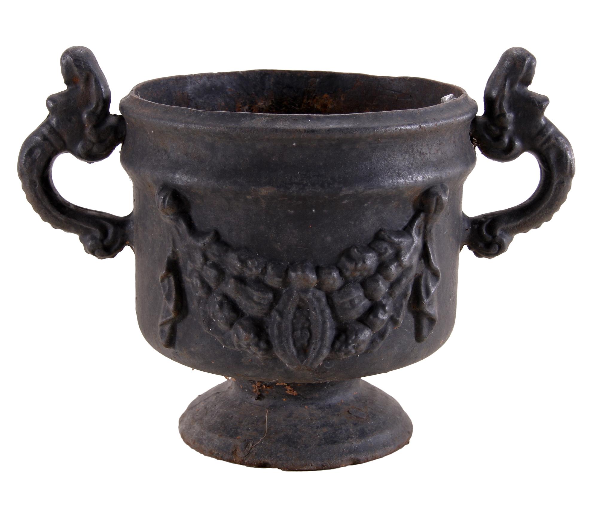 TRÄDGÅRDSURNA, gjutjärn, 1900-tal.