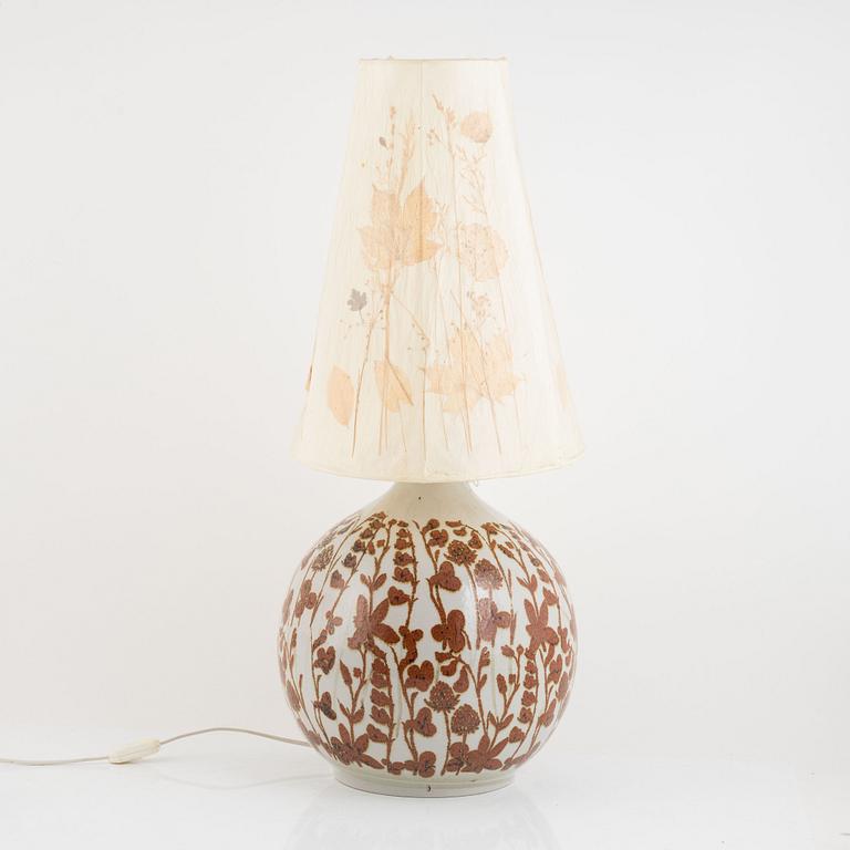 Carl-Harry Stålhane and Kent Eriksson, table lamp, stoneware, Designhuset.