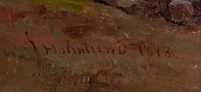 Josefina Holmlund, View over the mountains.