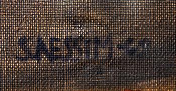 SUZANNE NESSIM, olja på duk, sign och dat -69.