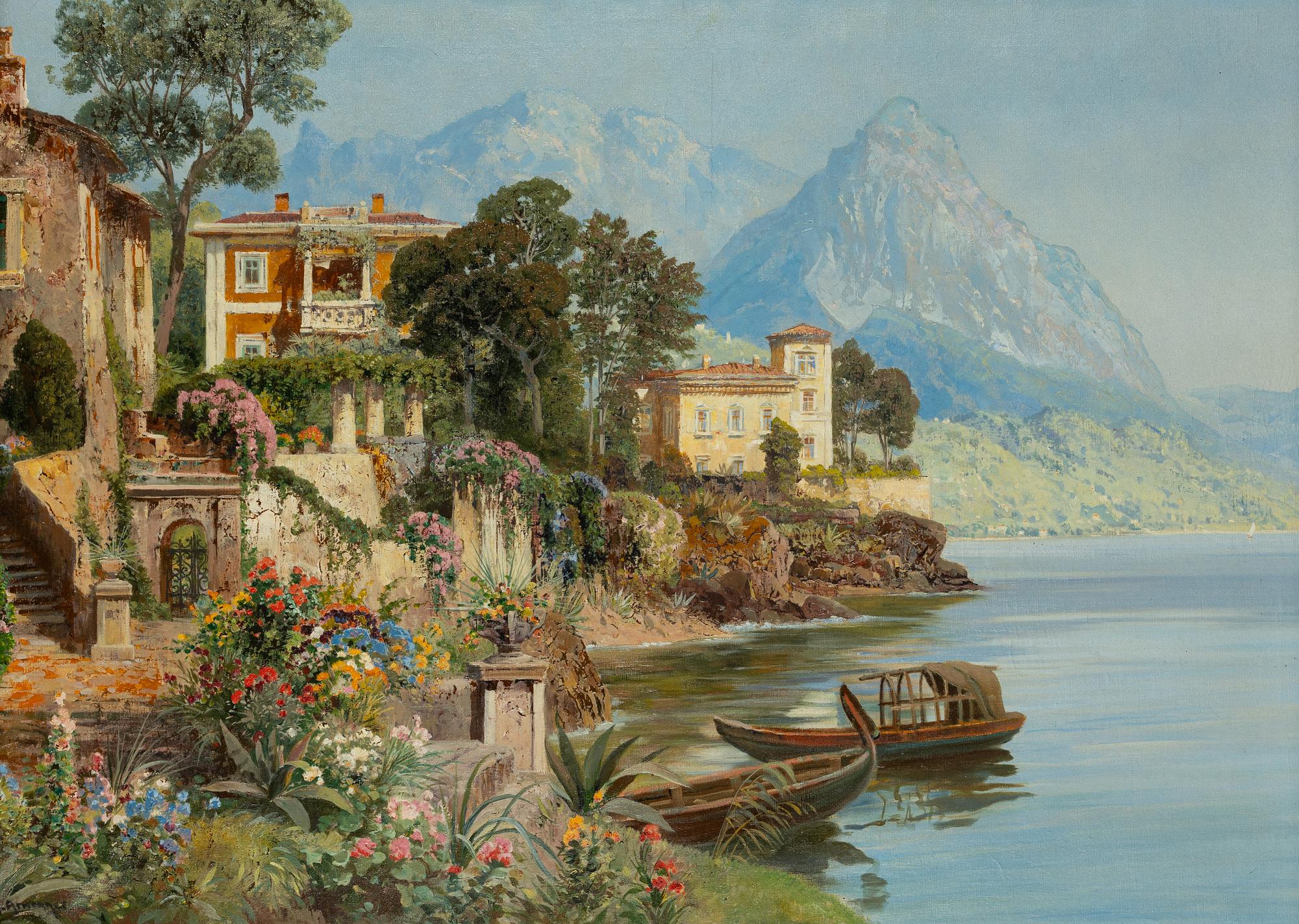 Alois Arnegger, Lake Garda.