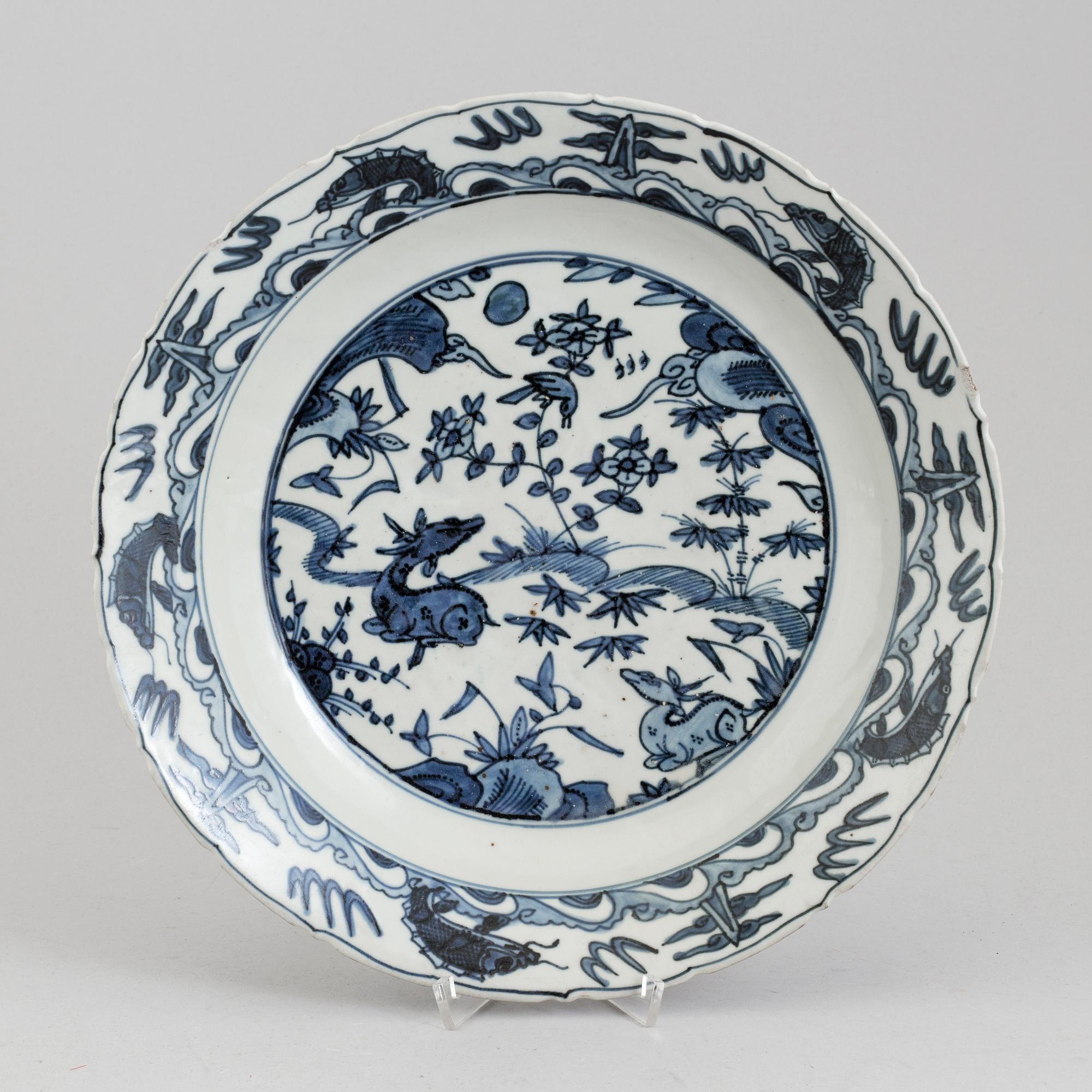 SKÅLFAT, porslin, Kina, 1900-tal.
