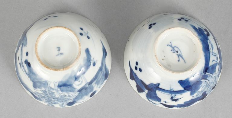 PARTI, porslin, 20 delar, Japan samt Korea. 1800-tal.