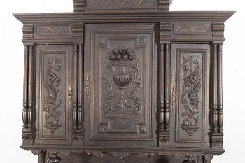 A neo-renaisssance styel cupboard first half of the 20th century.