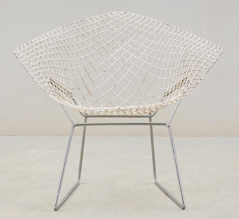 FÅTÖLJ, "Diamond chair", Harry Bertoia, modellen formgiven år 1952.