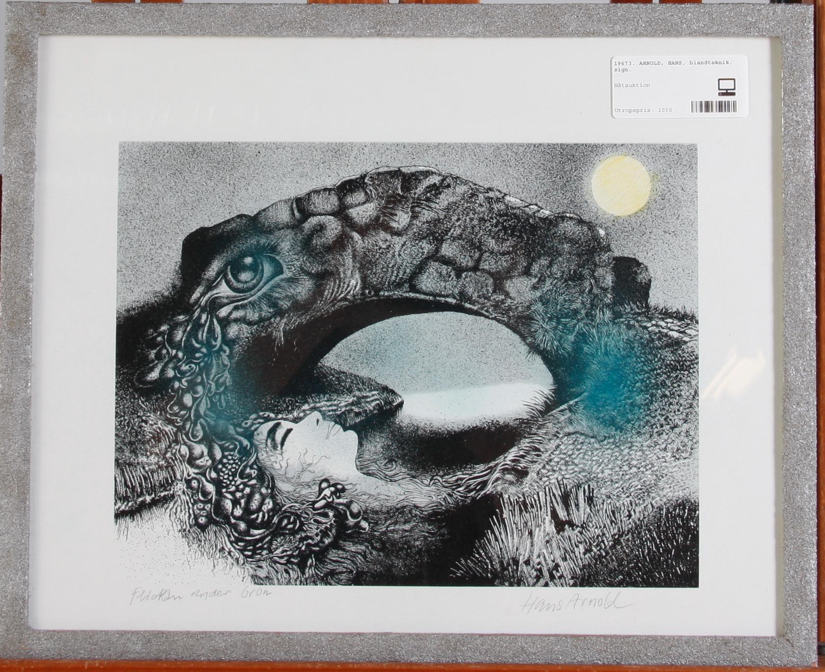 ARNOLD, HANS, blandteknik, sign.