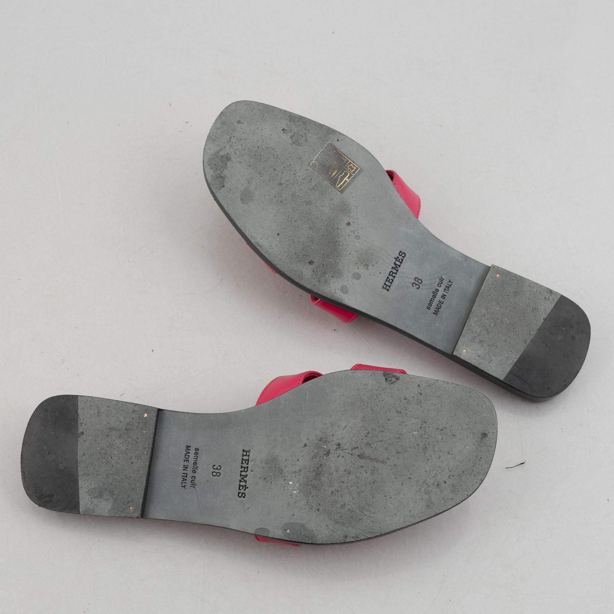 Hermès, Sandals, "Oran", size 38.