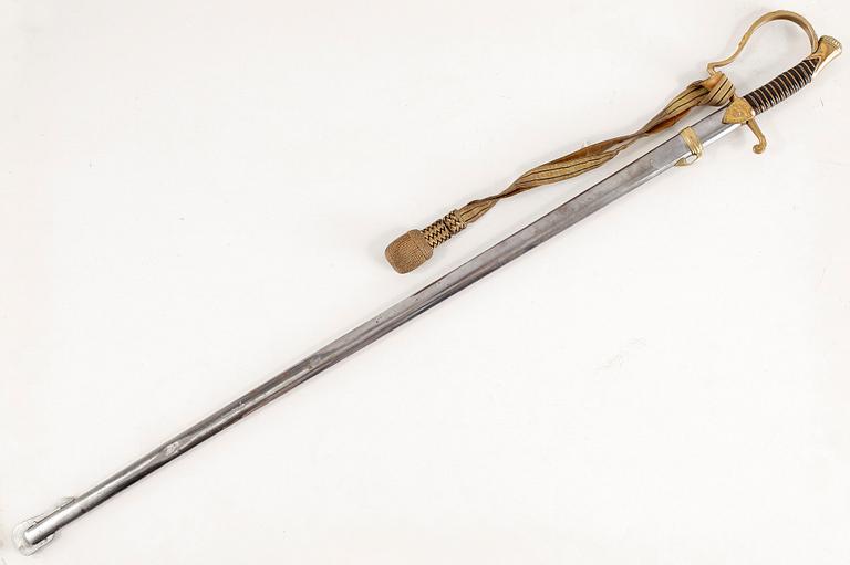 ARTILLERISABEL, modell 1889.