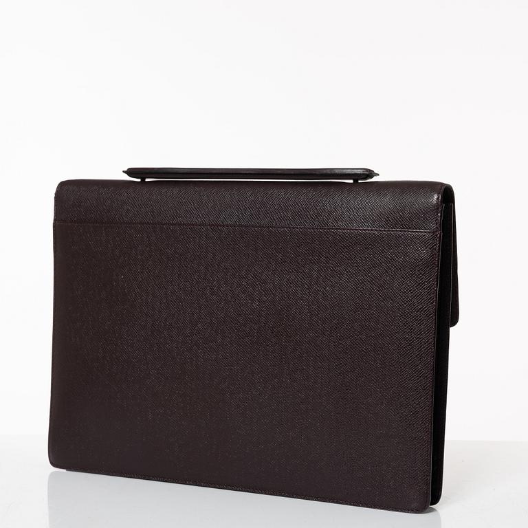 Louis Vuitton, briefcase, "Taiga Porte-Document Angara", 2001.