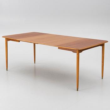 A dining table, teak, 1960s.