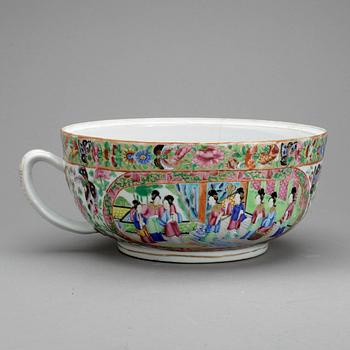 NATTKÄRL, porslin, Kina, Kanton, 1800-tal.