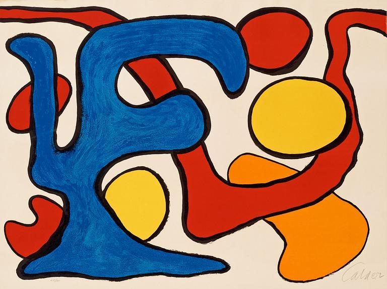 Alexander Calder, Composition.