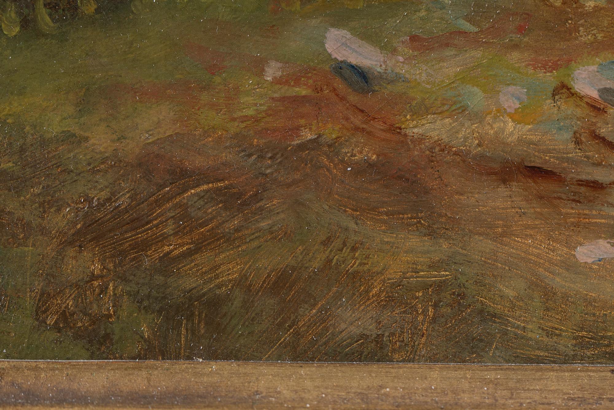 Gustaf Wilhelm Palm, Okänd konstnär, Vy mot Stockholm från öster, ca 1860.