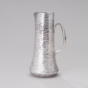 TAPIO WIRKKALA, KANNA OCH SEX BÄGARE. Sign. TW. Silver 925/830. Kultakeskus, Tavastehus 1972/79.