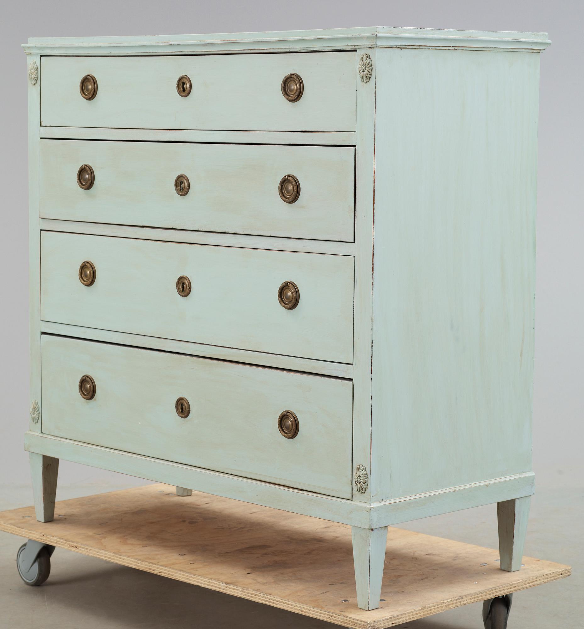 BYRÅ, sengustaviansk, 1800-talets mitt.