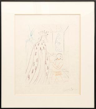 Salvador Dalí, "The Dubbing of Lancelot" from "The Quest for the Grail".