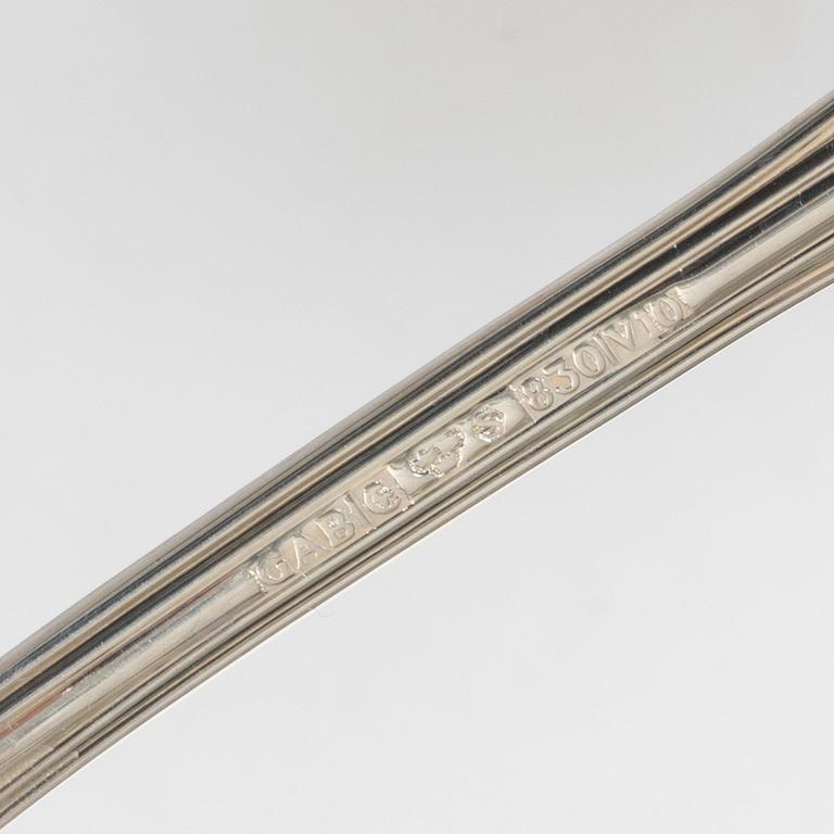 A 29-piece silver 'Olga' cutlery service, GAB, Eskilstuna, 1979-2000.