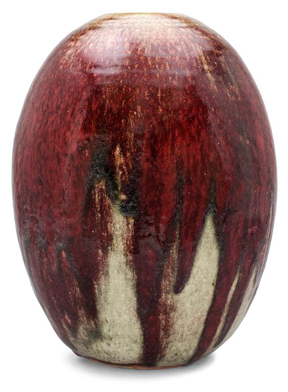 An Ulla & Gustav Kraitz stoneware vase.