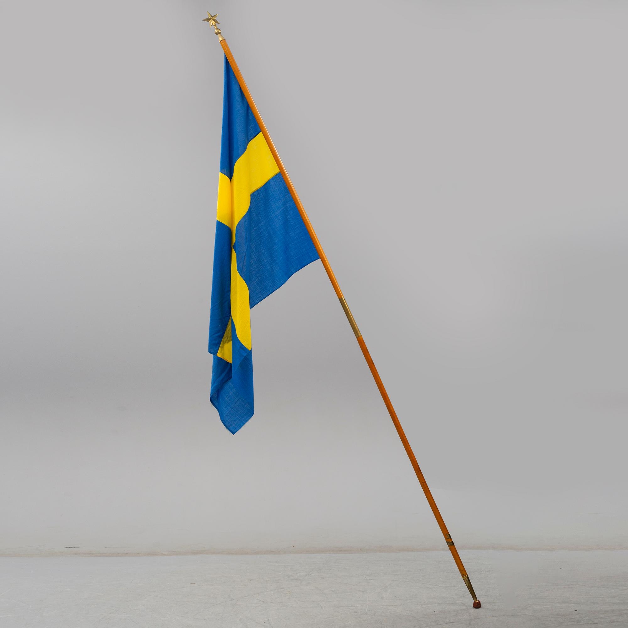 A Swedish banner.