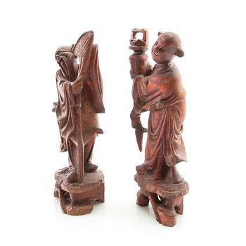 Figurines 4 pcs China 20th century.
