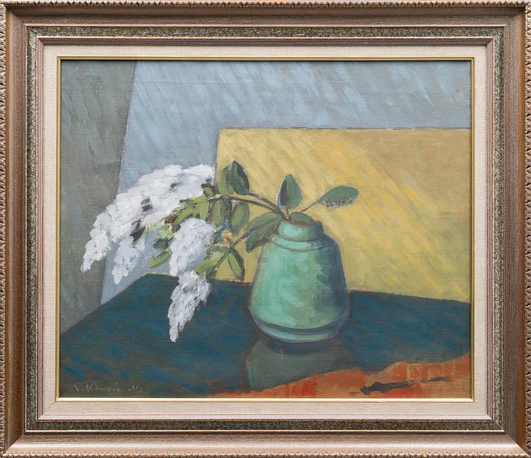 VEIKKO VIONOJA, oil on canvas, signed and dated -43.