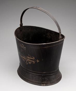 HINK, bemålad plåt, empire, 1800-talets första hälft.