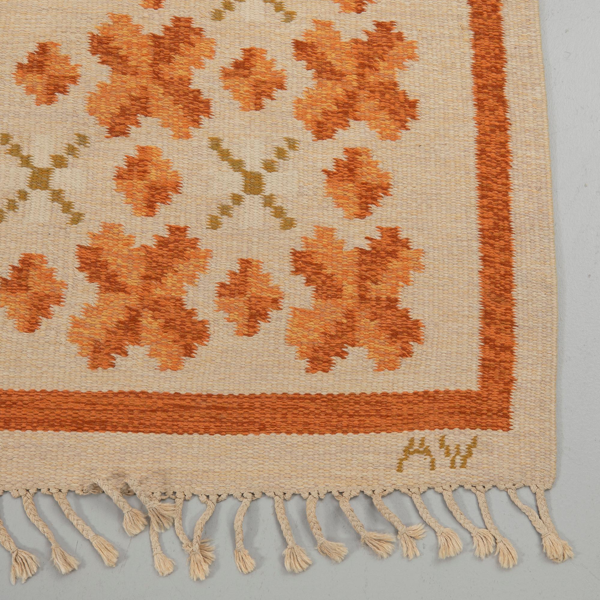Alice Wallebäck, Rölakan rug, approximately 247 x 170 cm.