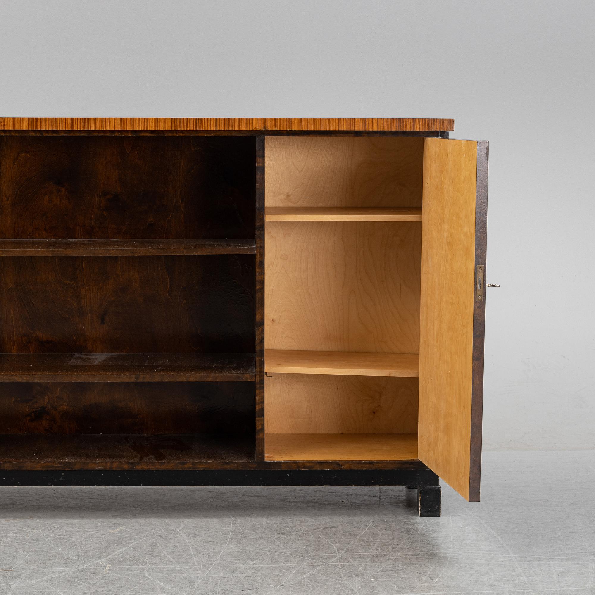 A 1930s book case.