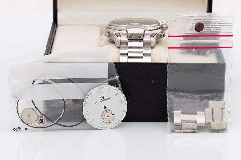 SJÖÖ SANDSTRÖM, Chronolink, wristwatch, 40 mm.