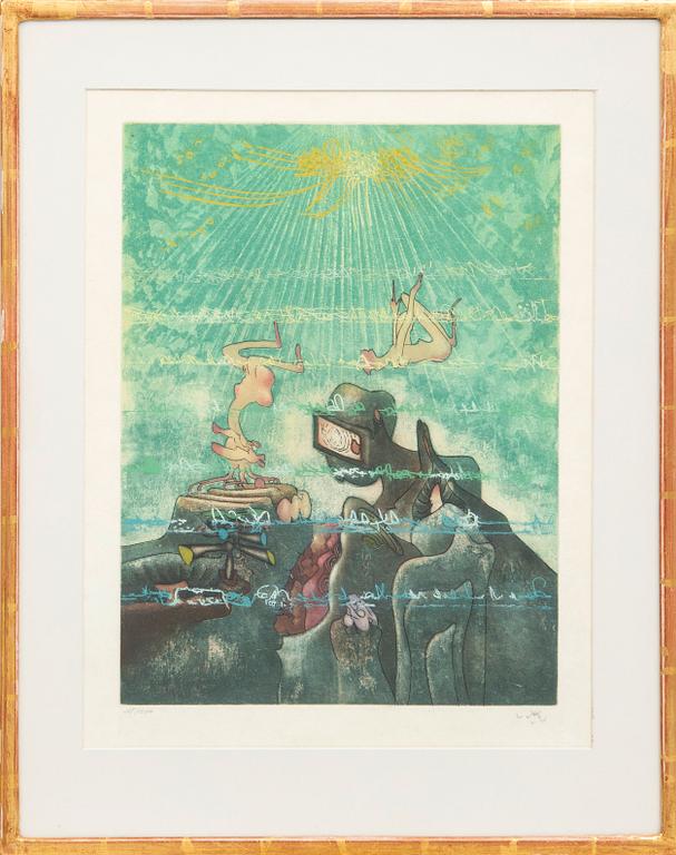 Roberto Matta, "Hom'mere (L'eautre)".