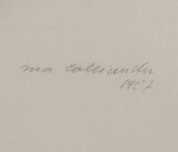 INA COLLIANDER, träsnitt, signerad, daterad 1957 och numrerad T.p.l'a I 10 II 3/10.