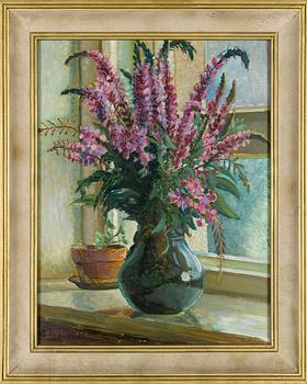 Bruno Pakarinen, blommor i Vas.